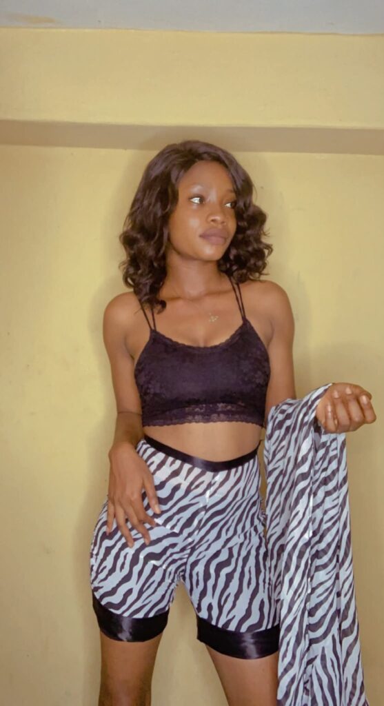 Zebra-print three-piece shorts set